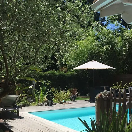 Villa 8 Chb Au Pied De La Foret , 450m Du Bassin *