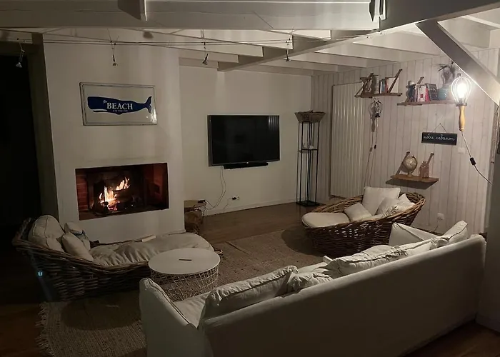 Villa 8 Chb Au Pied De La Foret , 450m Du Bassin *